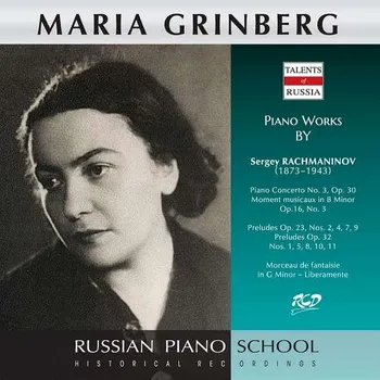 Zahraniční hudba Grinberg Maria: M. Grinberg - Rachmaninov: Piano Concerto No. 3 / Moment musicaux - CD