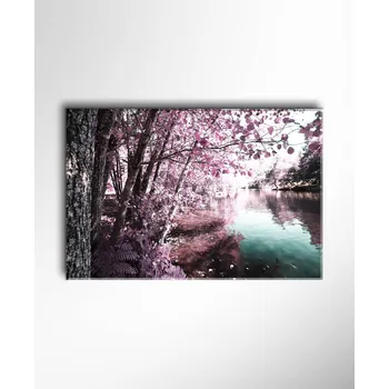 Obraz Malvis ® Obraz Jarní řeka ROZMĚR (šířka x výška): jednodílný obdélník 60x40 cm