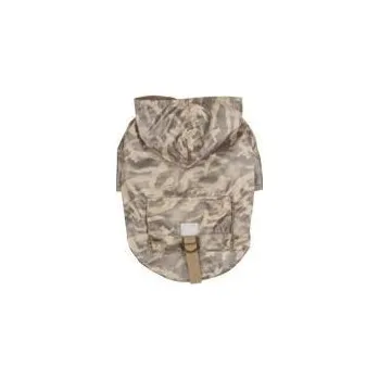 Obleček pro psa Puppy Angel Combat Camo Rain Coat pláštěnka - béžová varianta M