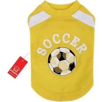 Obleček pro psa Puppia Worldpup triko žlutá varianta L
