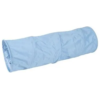 Hračka pro kočku Tunel pro kočky šusťák 80 x 25 cm modrý