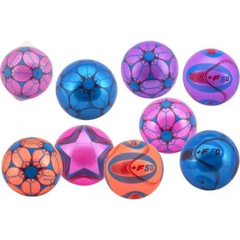 Teddies Míč barevný nafouknutý guma 23cm mix barev v síťce