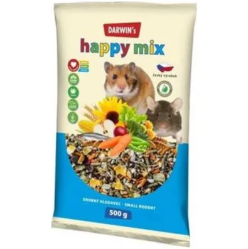 Krmivo pro hlodavce CLASSIC pro drobné hlodavce - happy mix 500 g