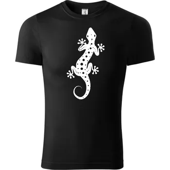 Chlapecké tričko Fenomeno Dětské tričko Ještěrka - černé Velikost: 158cm/12 let