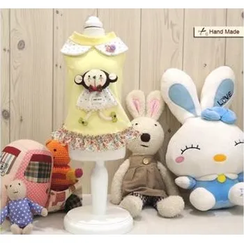 Obleček pro psa Dog Pose Lulu Lala Round tričko žlutá varianta S