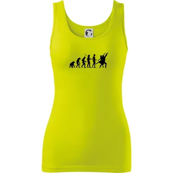 Evoluce tanec - tančící dvojice - Dámské tílko - S ( Limetková )