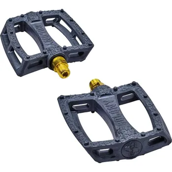 Pedál na kolo COLONY pedály - Fantastic 9/16in BMX Pedals (BLACK-GOLD)