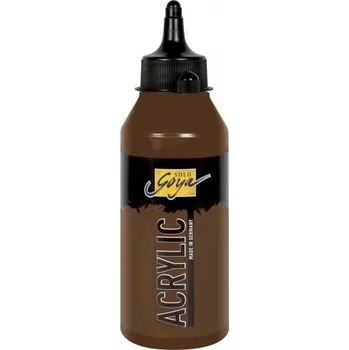 Olejová barva Solo Goya Akrylová barva 250 ml TMAVĚ OKROVÁ
