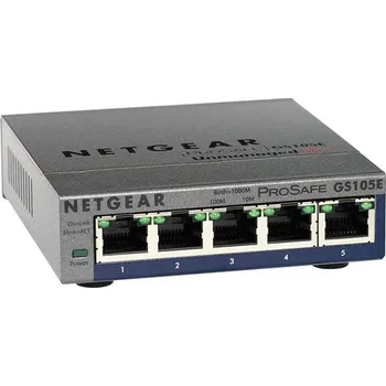 Počítačové příslušenství Netgear GS105E Prosafe Plus v2