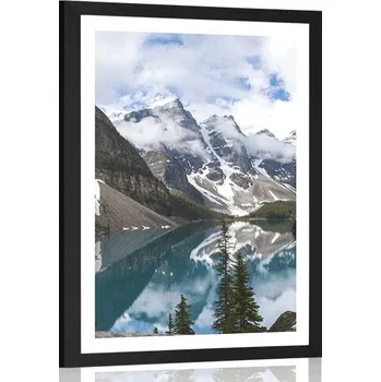 Plakát Dovido Plakát s paspartou nádherná horská krajina
