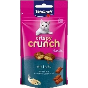 Pamlsek pro kočku Vitakraft Crispy Crunch losos 60g