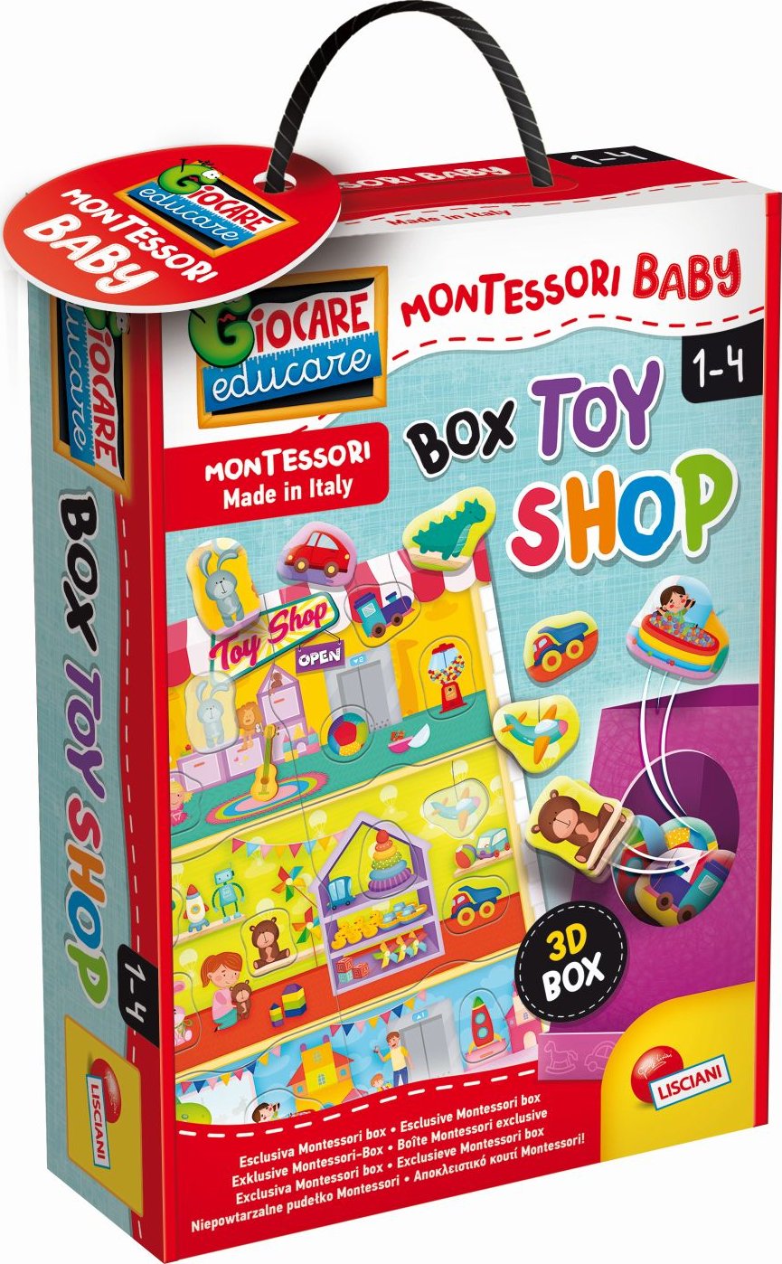 Foto Liscianigioch Montessori Baby Box Toy Shop Zbozi.cz