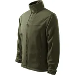 MALFINI JACKET 501 fleecová mikina pánská Barva: military, Velikost: M