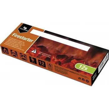 Příslušenství pro gril Podpalovač dřevěný 12 ks se zápalkou Happy Green