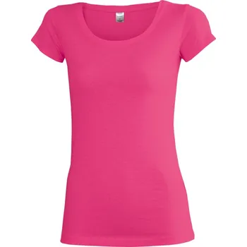 Dámské tričko LAMBESTE triko dámské krátký rukáv (LT07 / FLT07) Barva: heliconia (tmavě růžová), Velikost: S