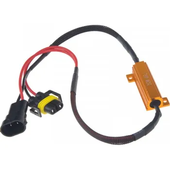 Autožárovka Rezistor pro žárovku H8 a H11 12V/21W 6 ohm hliníkové pouzdro