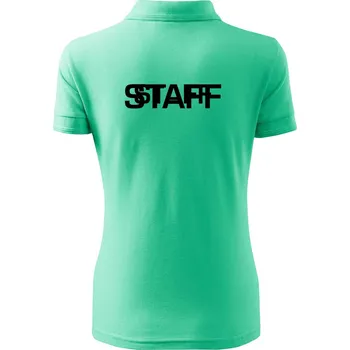 Staff - Polokošile dámská Pique Polo - 2XL ( Mátová )