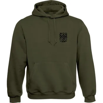 Pánská mikina Mikina s kapucí MORAVSKÁ ORLICE Simple - olivová