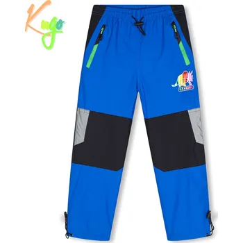 Chlapecké kalhoty Chlapecké šusťákové kalhoty, zateplené - KUGO DK7128, modrá Barva: Modrá, Velikost: 104