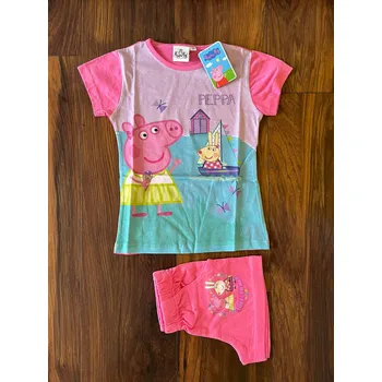 Dívčí šaty Komplet PRASÁTKO PEPA vel. 92, 104, 110, 116