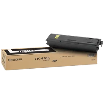 Kyocera černý (black) toner, TK-4105, 1T02PAANL0, 70000 stran při 5% pokrytí, pro černobílou laserovou multifunkci, Kyocera TASKalfa 1800/1801/2200/2201