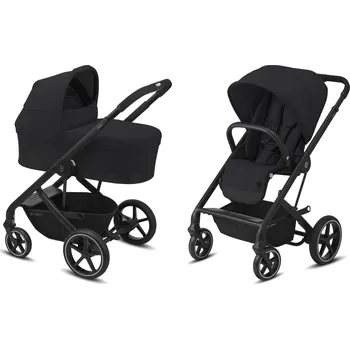 Kočárek Recenze Cybex Balios S Lux Black + Carry Cot S 2022 Deep Black