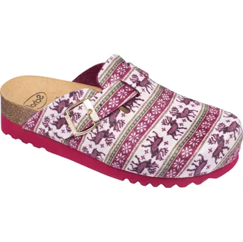 Dámské pantofle Scholl dámský domácí pantofel AMIATA červená Velikost: 41