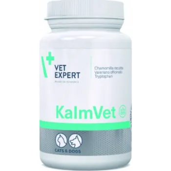 Vet Expert KalmVet 60 kapslí (Twist Off kapsle) - přípravek na příznaky stresu pro psy a kočky
