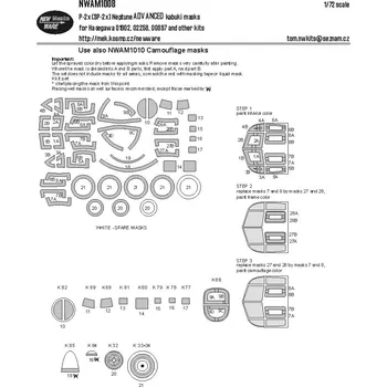 Plastikový model 1/72 Mask P-2x (SP-2x) Neptune ADVANCED (HAS)