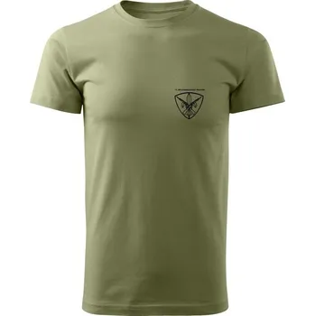 Tričko 72. mechanizovaný prapor Simple - olivová