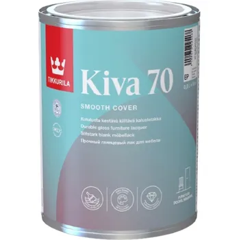 Lak na dřevo Tikkurila KIVA INTERIOR LACQUER Lesk [70] 2,7L Nežloutnoucí lak odstín TVT: 3452 (Lehto) + dárek k objednávce nad 1000Kč