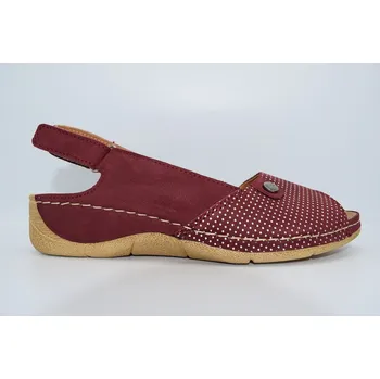 Dámské sandále HILBY 1029/K14N-C52 dámský sandál červený Velikost: 36