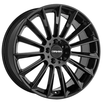 Alu kolo Alu disk CARMANI 17 Fritz 10.5x21, 5x112, 66.6, ET19 black