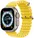 Apple Watch Ultra 49 mm, titan se žlutým oceánským řemínkem