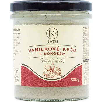 NATU Vanilkové kešu s kokosem 300 g