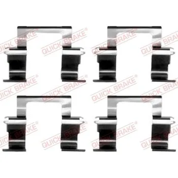 Přislušenství brzdového systému Sada příslušenství, obložení kotoučové brzdy Quick Brake 109-1274