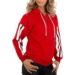 Dámská mikina CHIC s kapucí Barva: Červená, Velikost: L/XL