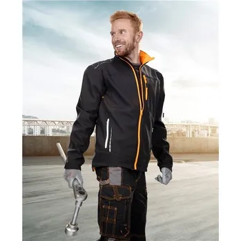 Pánská softshellová bunda VISION pánská soft. bunda černá Velikost: M + tričko zdarma