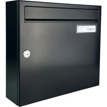 Železářství Poštovní schránka A-01 - RAL 9005 MAT. - ČERNÁ