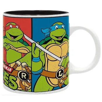 ABYstyle Želvy Ninja 320 ml Leonardo, Raphael, Donatello a Michelangelo