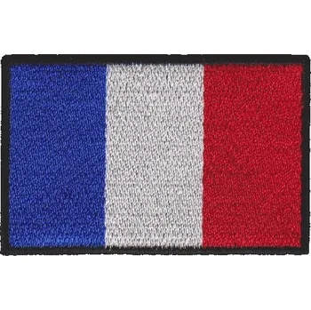 Módní doplněk NAVYS Nášivka vlajka Francie C-2