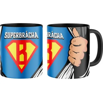 Keramický hrnek s potiskem Superbrácha - celopotisk