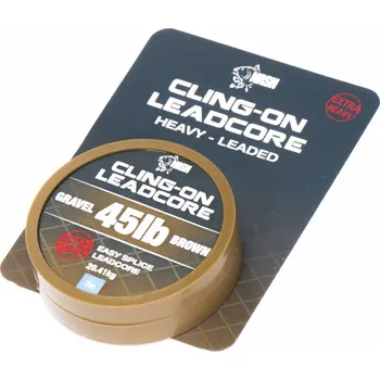 Nash Olověná šňůra Cling-On Leader Gravel 40lb 10m