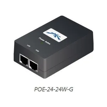 PoE injektor UBNT POE-24-24W-G [Gigabit PoE adaptér, 24V/1A (24W), vč. napájecího kabelu]