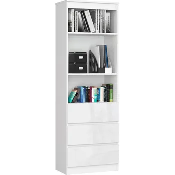 Policová skříň AKORD R 60 cm CLP 3 zásuvky/2 police