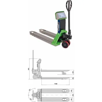 Paletový vozík Paletový vozík TPWX3GD