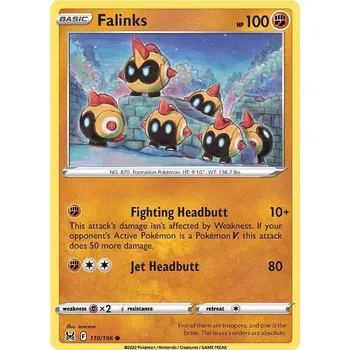 Sběratelská karetní hra Falinks 110/196 - Lost Origin Typ karty: Non-Holo