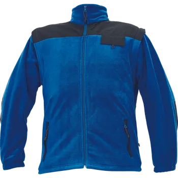 pracovní bunda ČERVA Bunda RANDWIK fleece s odepínacími rukávy 0301006150006 3XL Modrá královská