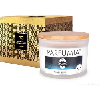 Svíčka INTENSE 2 KNOTY sójová vonná EKO svíce PARFUMIA® PLATINUM, 400 ml