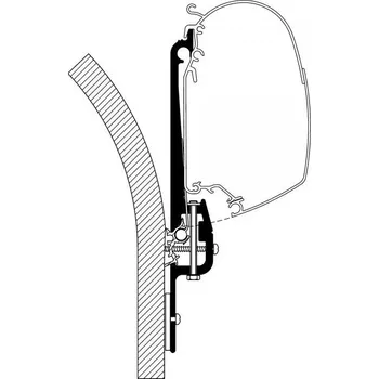 Auto-moto Adaptér Hymer Eriba-Touring, Thule